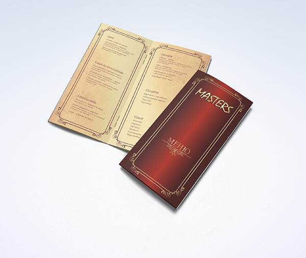  Меню 4